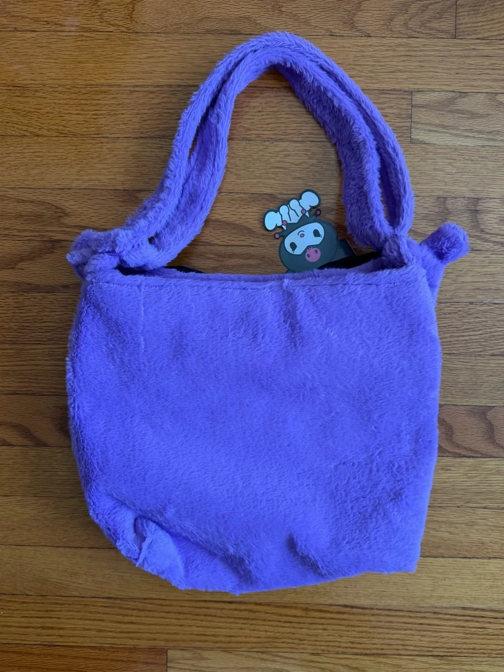 Kuromi by Sanrio Plush Tote